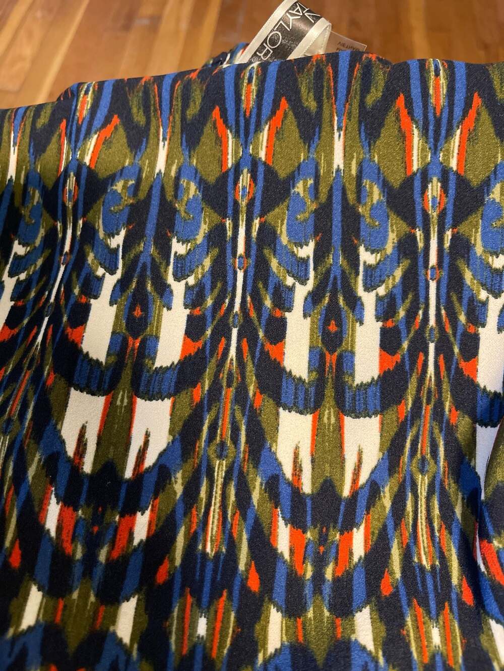 Julian Taylor, NY,‎ Career Dress, Peacock Feathers  Sz. 8, OfficeCore - Picture 6 of 8